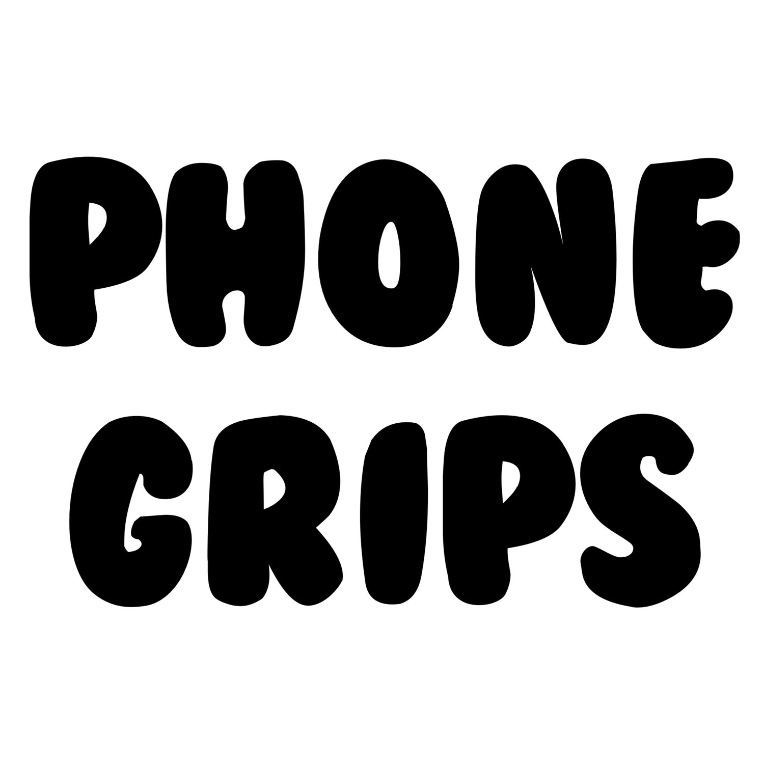 Phone grips