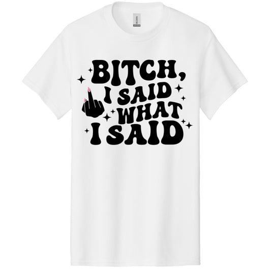 Yesy & sisters I said what I said shirt