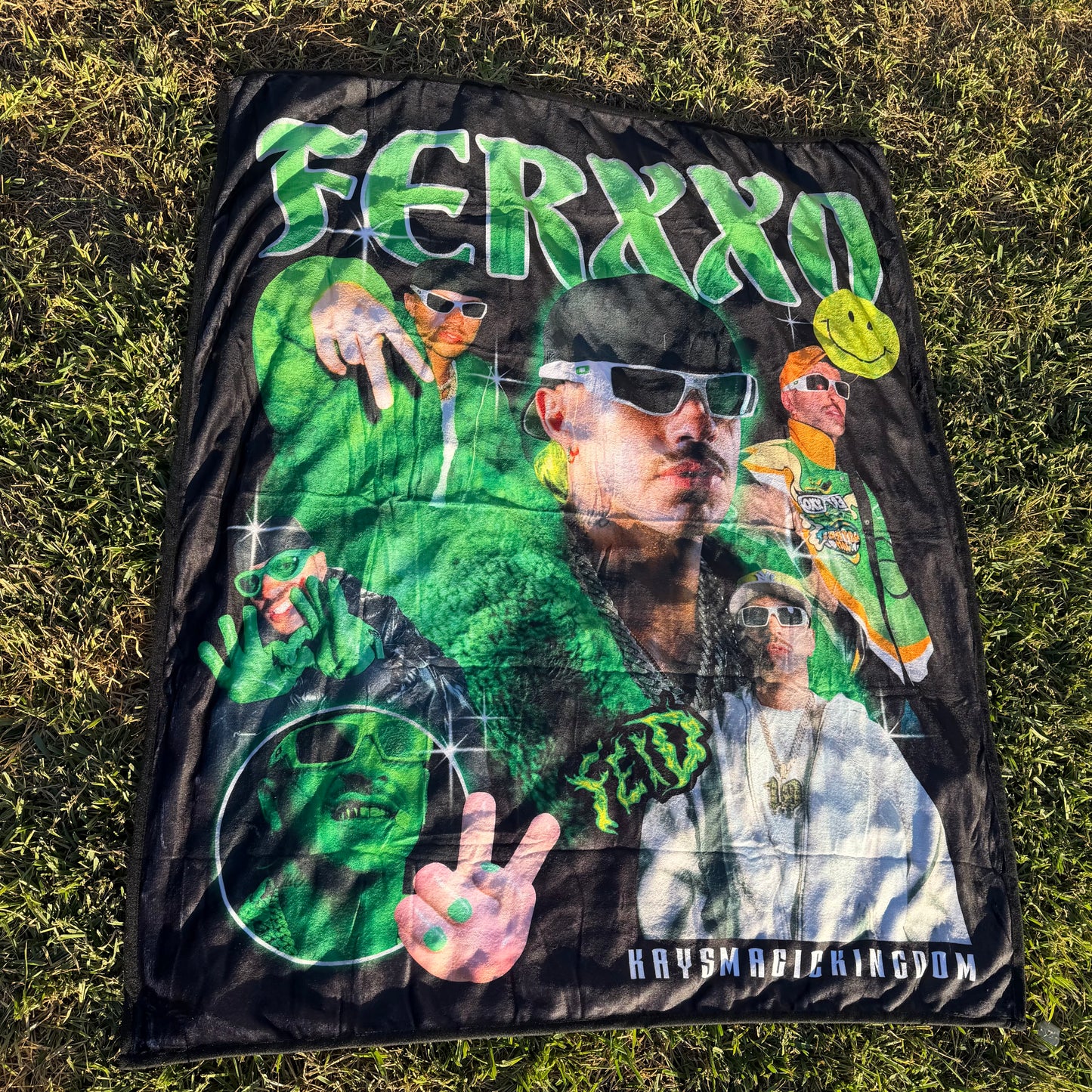 5pc ferxxo blanket throw