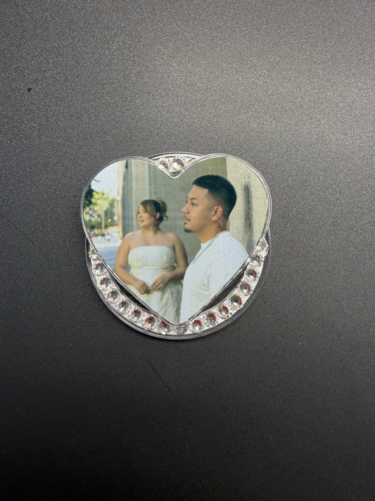 Rhinestone phone grip
