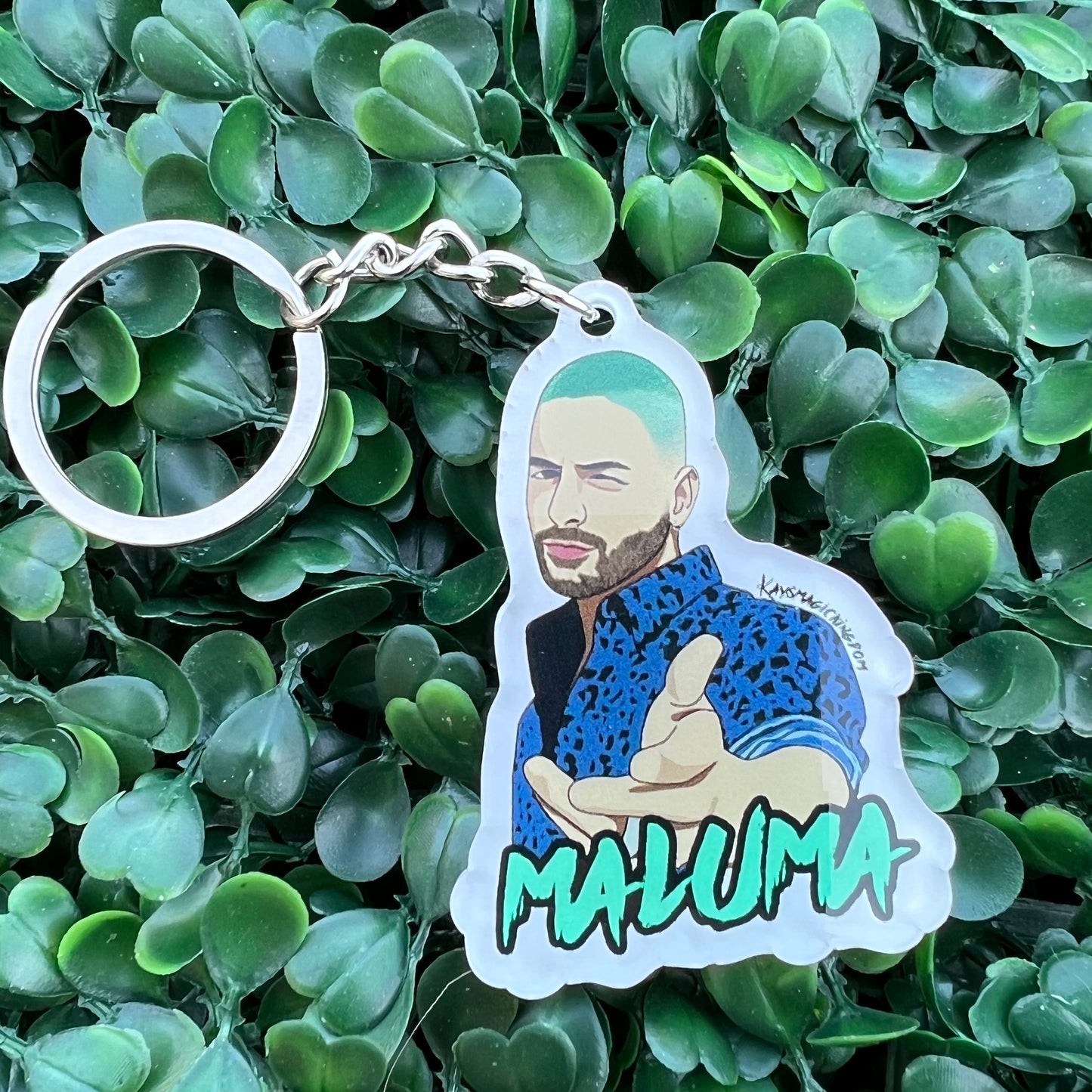 Maluma Keychain