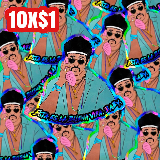 Buena Vida Baby Holographic Sticker