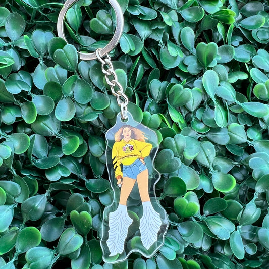 Beyonce Coachella Keychain