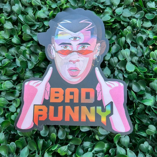 3D bb evil eye car sticker