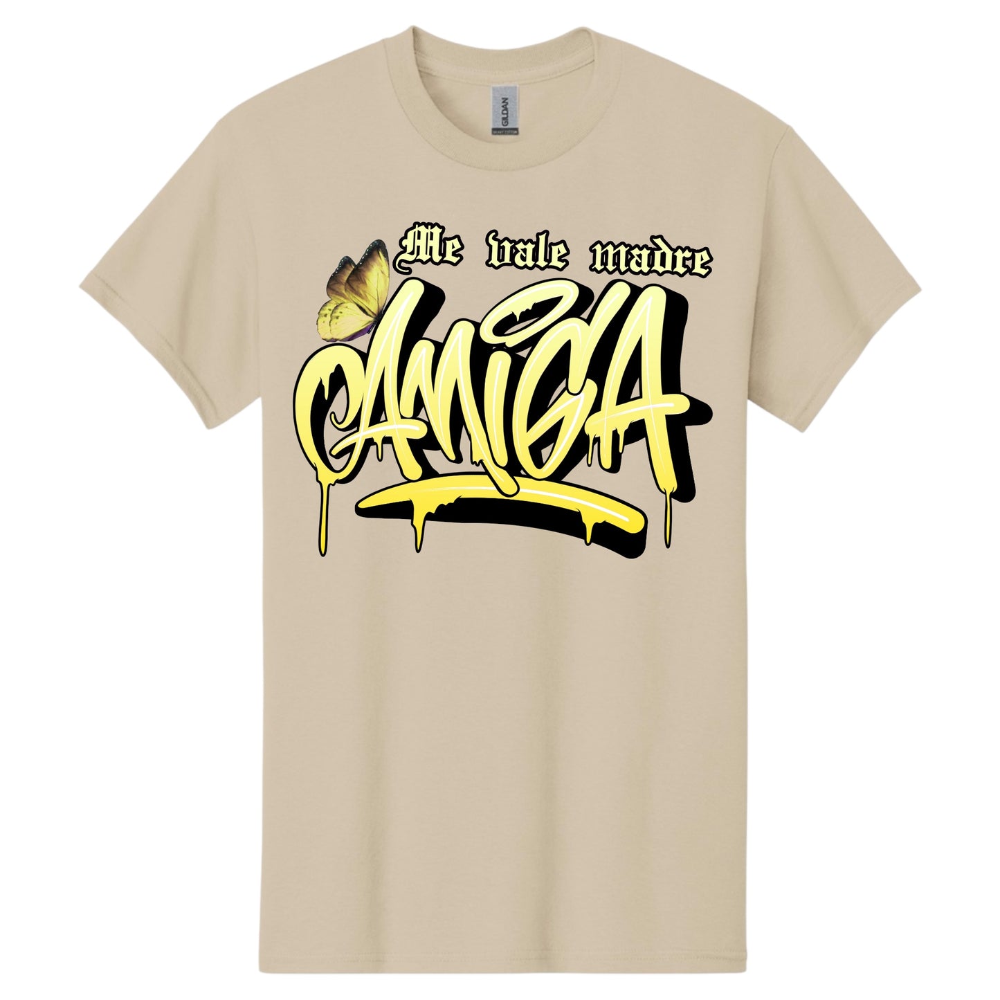 Yellow logo amiga shirt