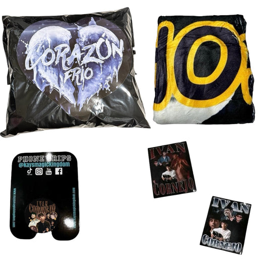 4pc Ivan Cornejo throw blanket