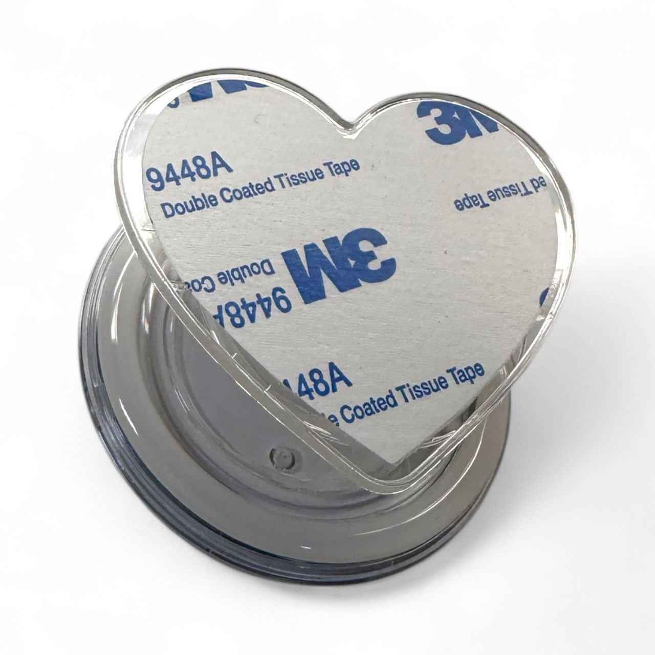 Custom Heart Photo Phone Grip