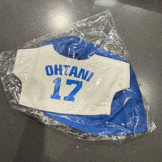 baseball jersey blue hat