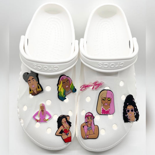 Nicki 8pc Shoe Charm Set