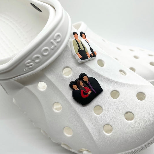 Vampire Diaries 2pc Shoe Charm Set