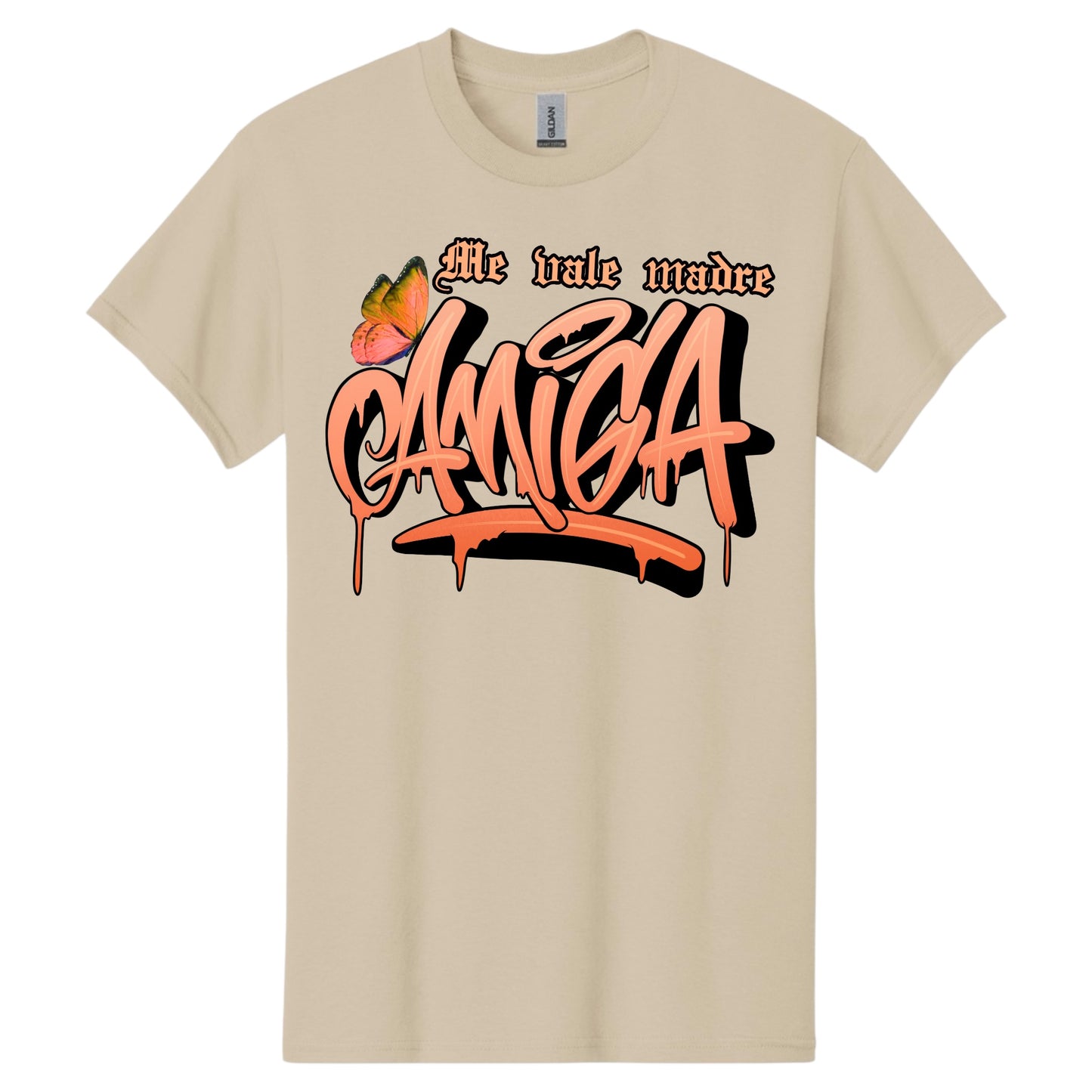 Orange logo amiga shirt