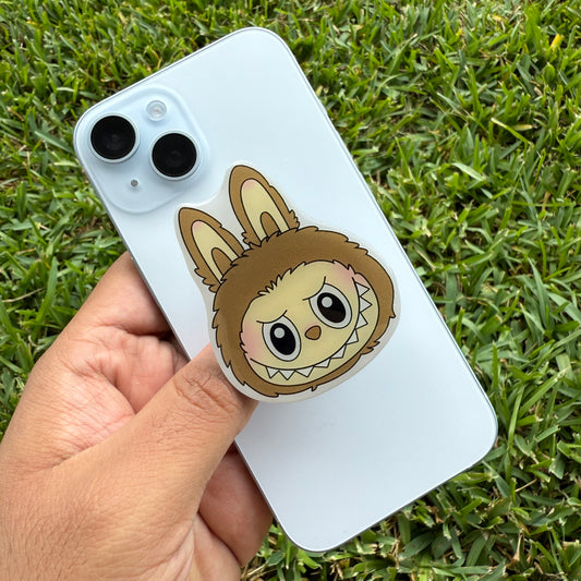 Lafufu brown phone grip