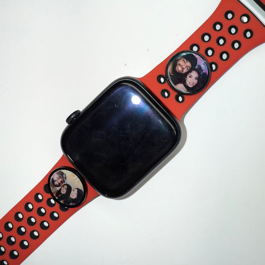 1 custom photo watch charm