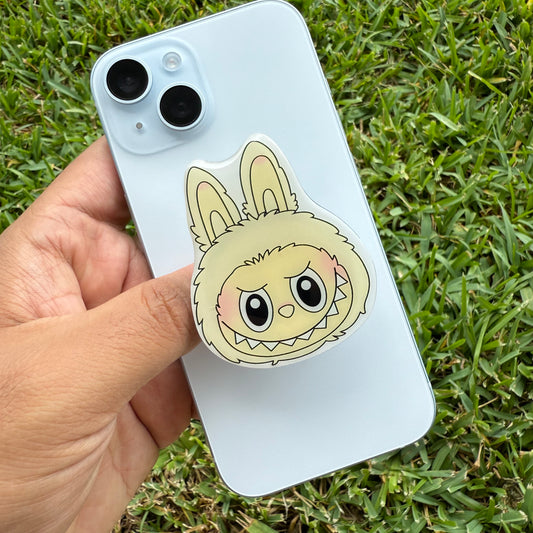 Lafufu yellow phone grip