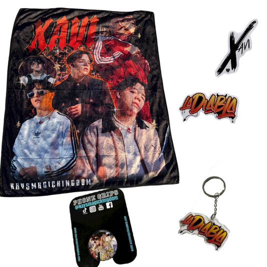 5pc xavi blanket throw