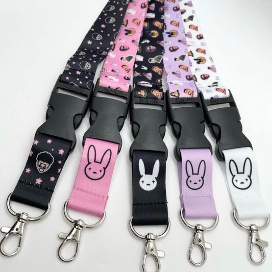 Benito pattern lanyard