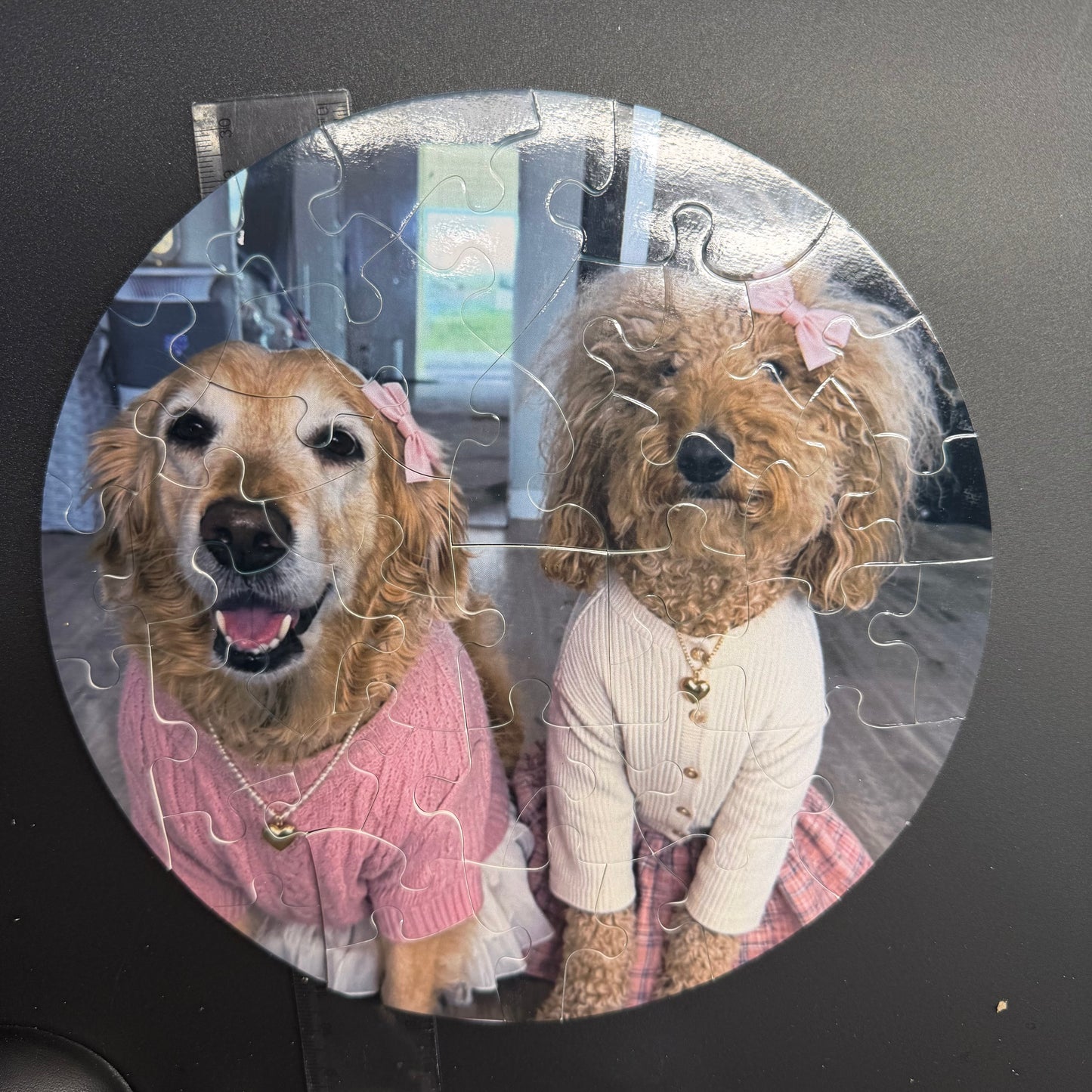 Round about 8inches custom photo puzzle (Copy)