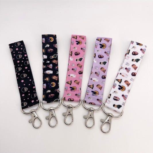 Benito small pattern lanyard