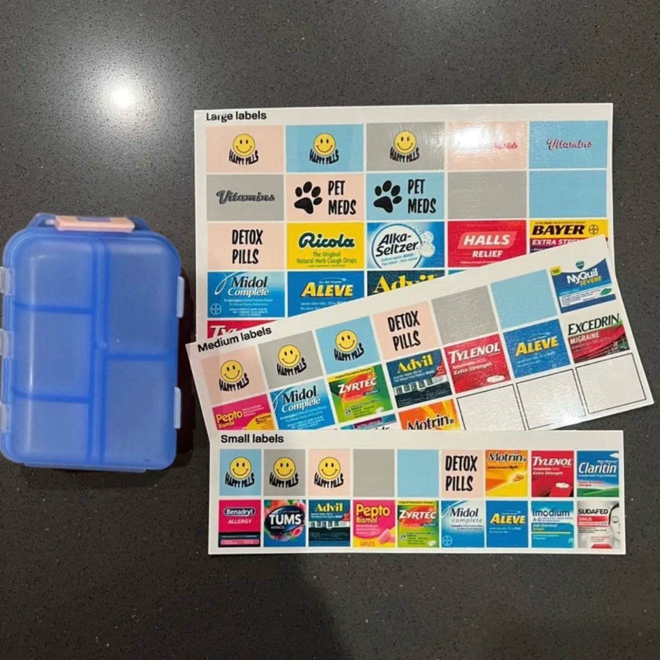 Pocket pharmacy organizer