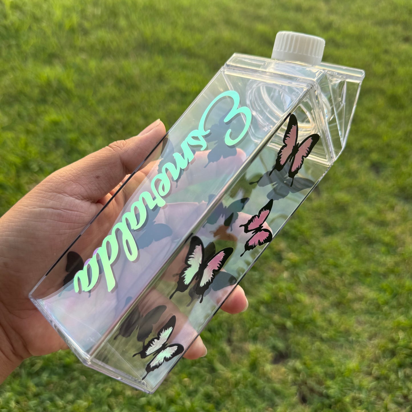 Milk cups custom name