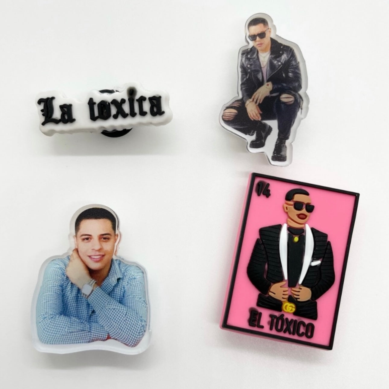 4pc firme shoe charm set