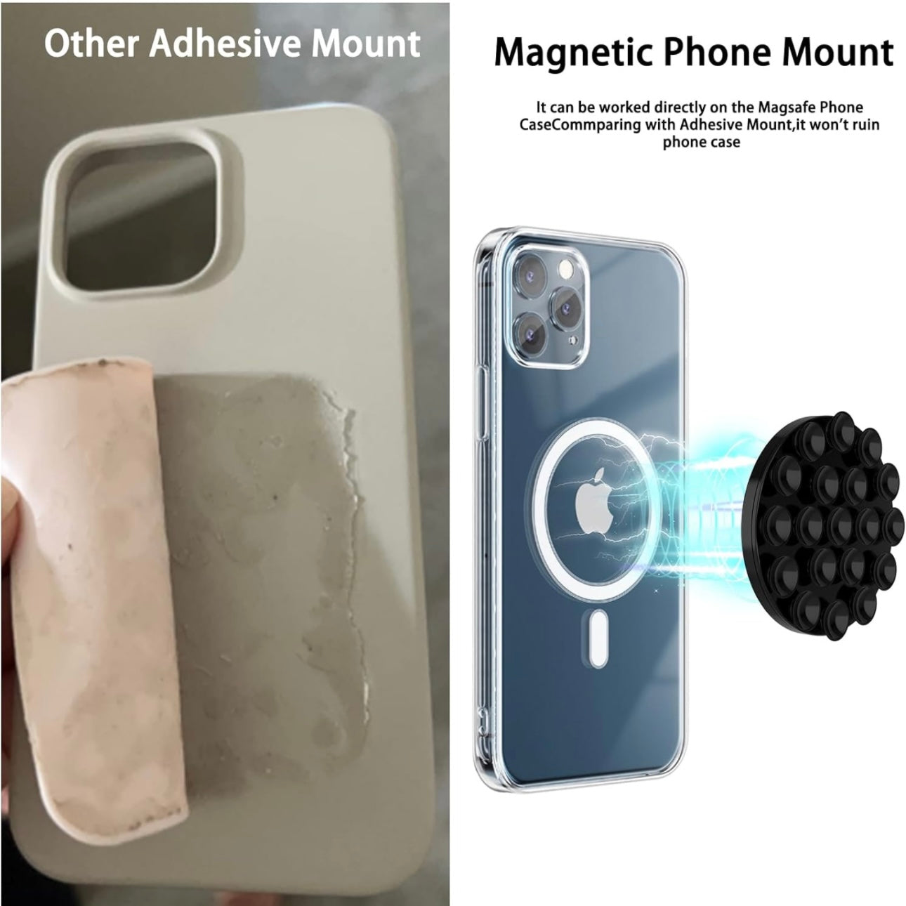 MagSafe suction phone mount & grip