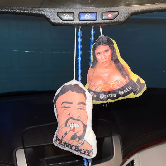 Perreo & Playboy Mirror Hanger