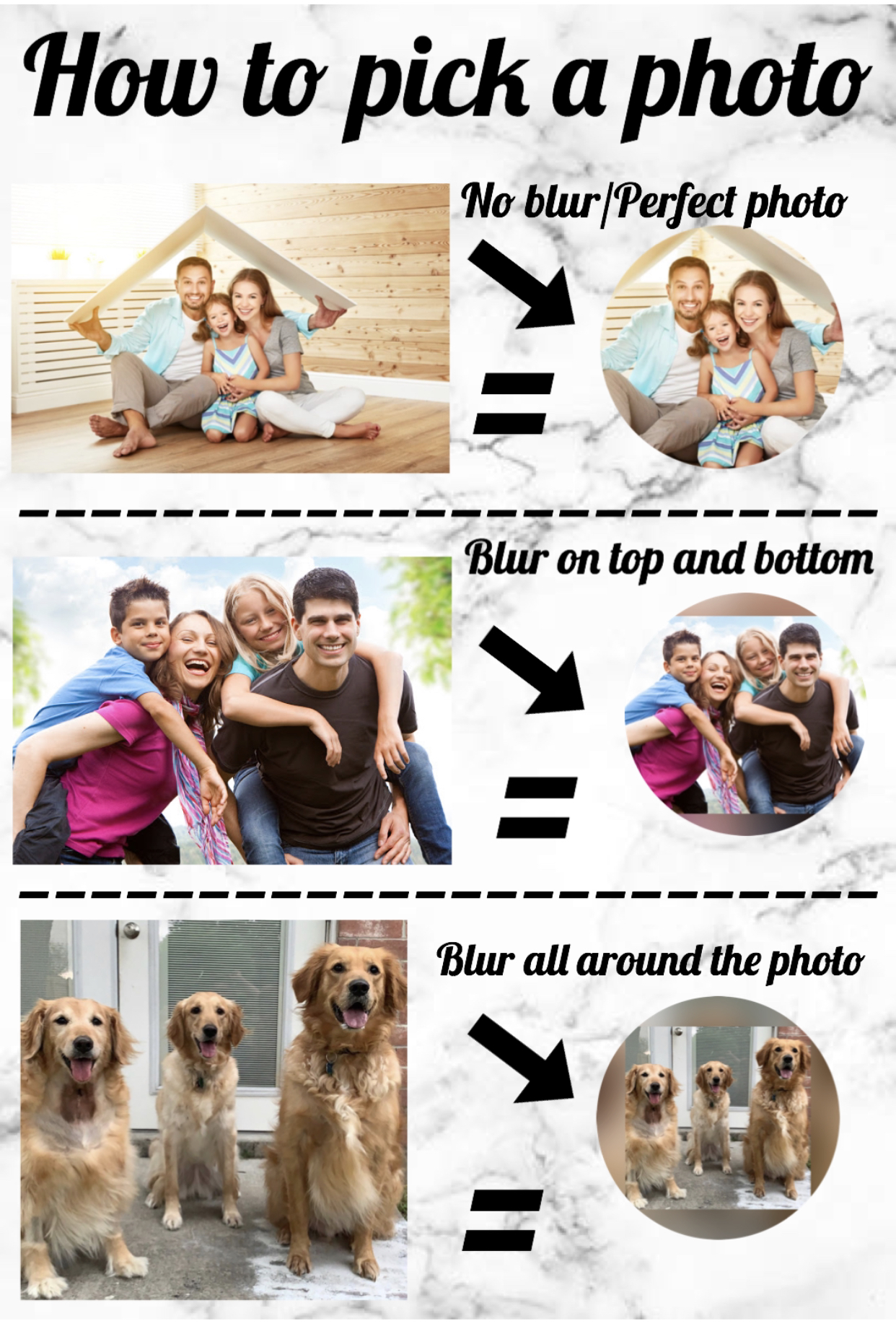 Custom round Photo phone grip