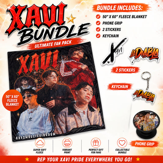 5pc xavi blanket throw