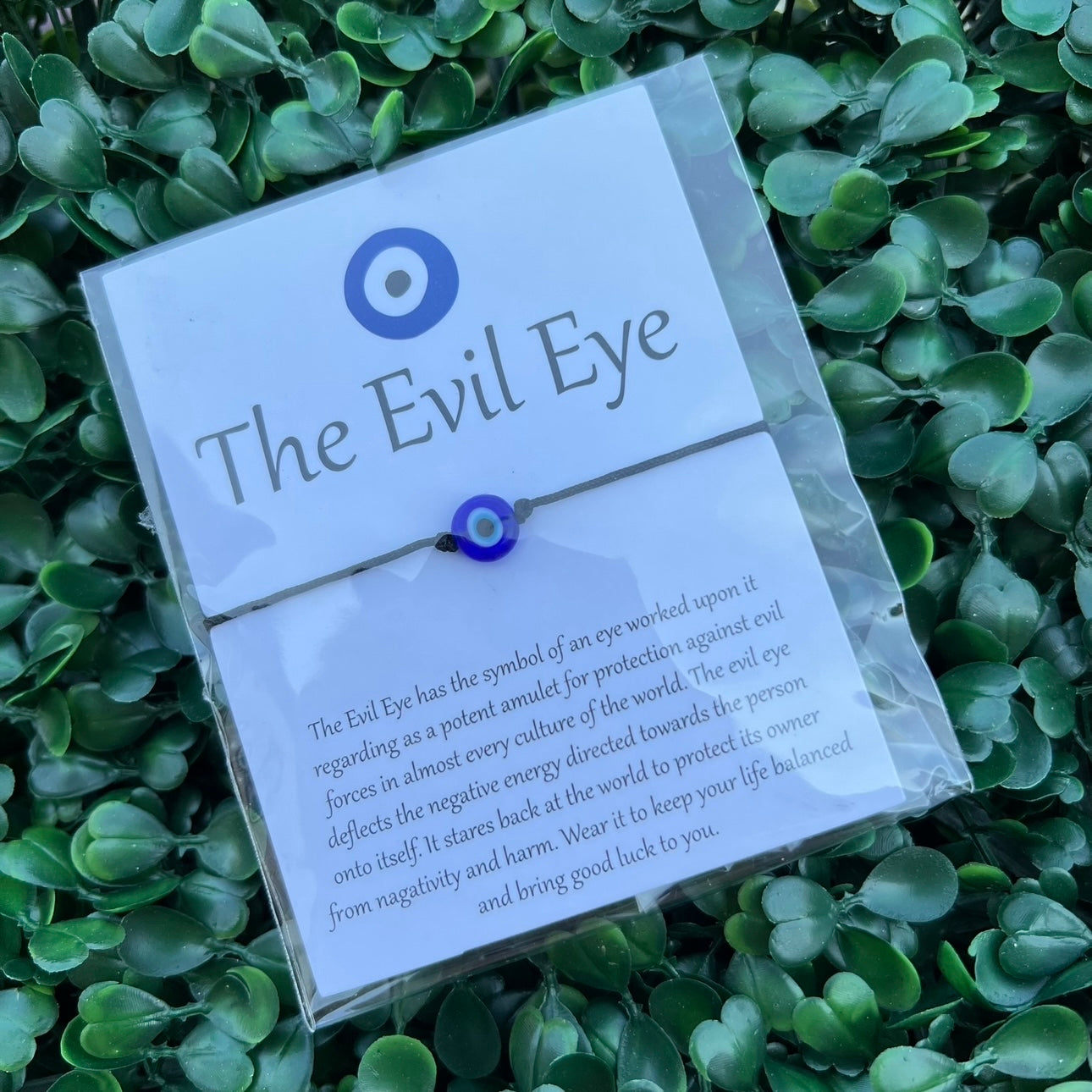 Evil eye bracelet
