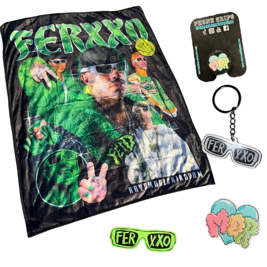 5pc ferxxo blanket throw