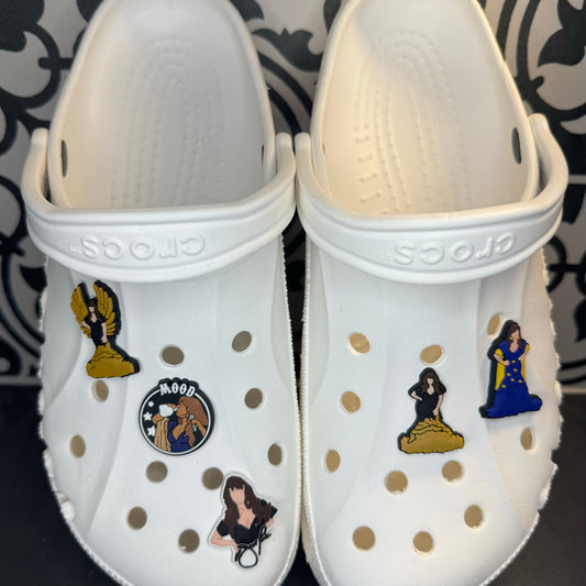 Jenny 5pc shoe charm Set