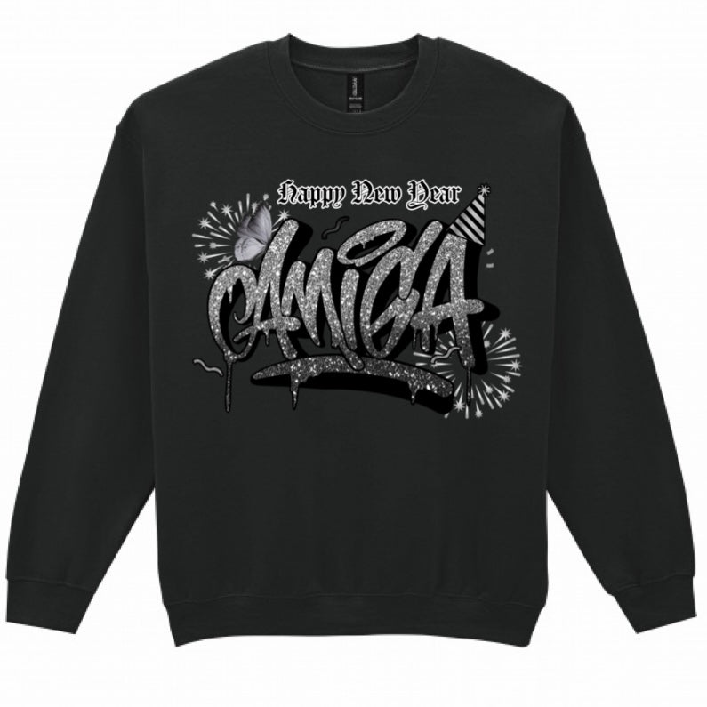 New years crew neck
