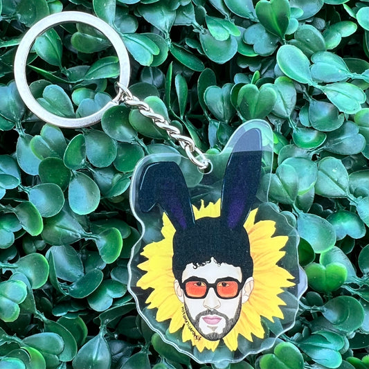 Benito Sunflower Keychain