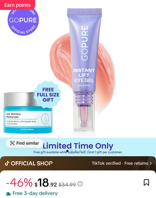 Eye bags cream