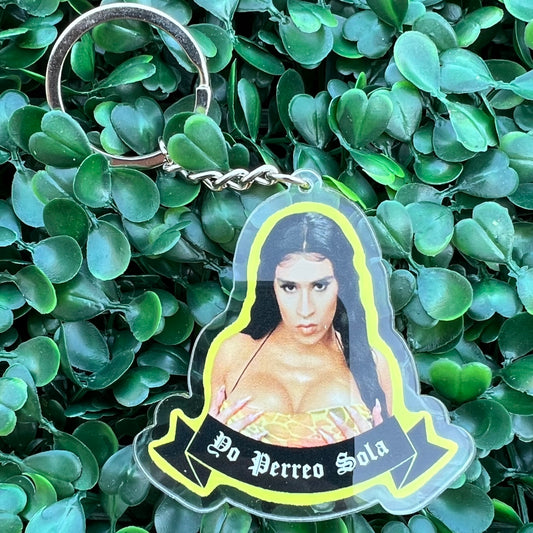 Perreo Sola Keychain