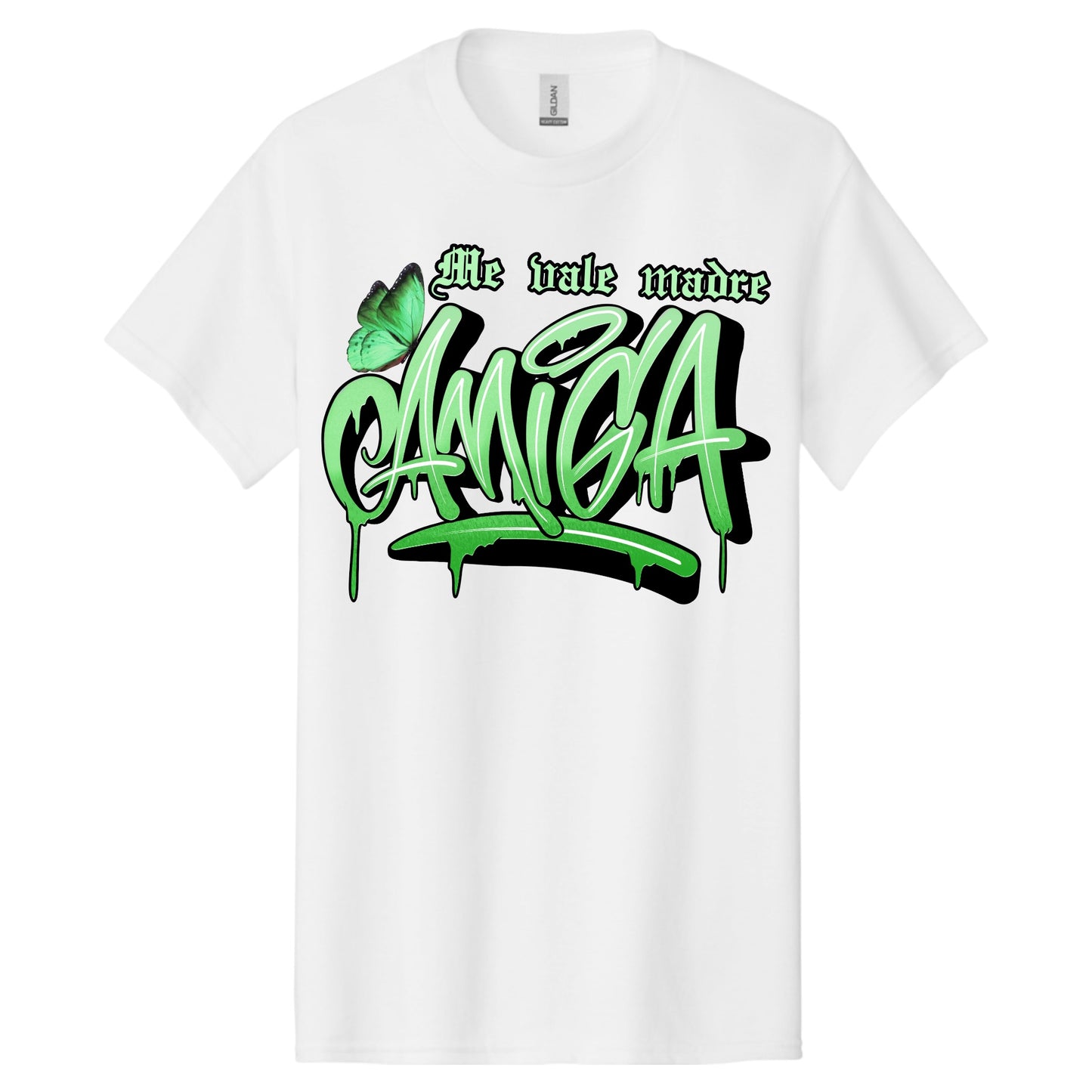 Amiga green logo shirt