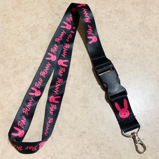 Pink Bb Lanyard