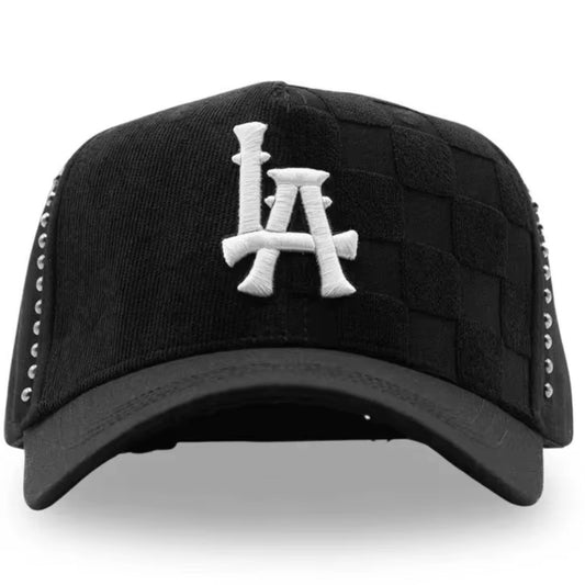LA checkers hat