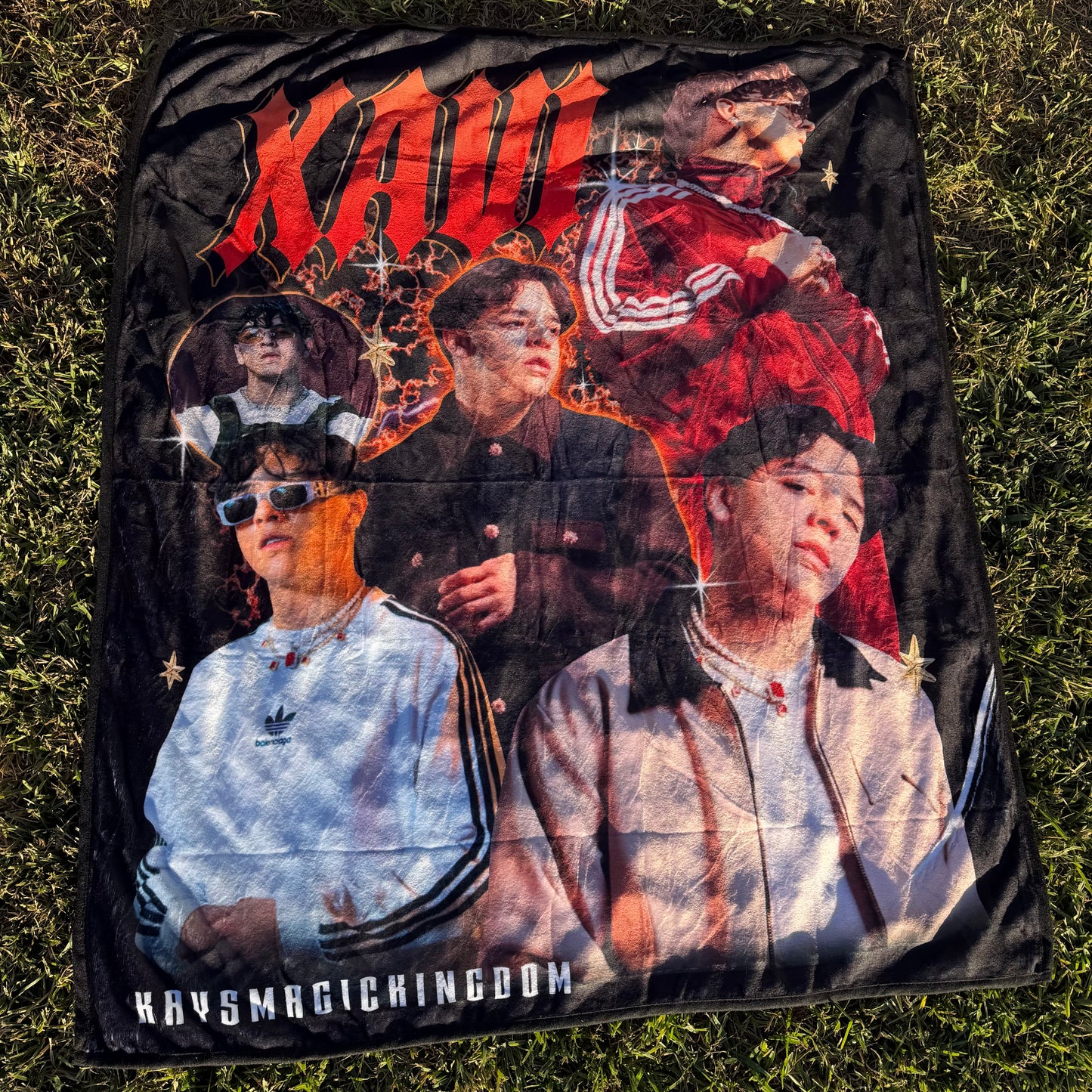 5pc xavi blanket throw