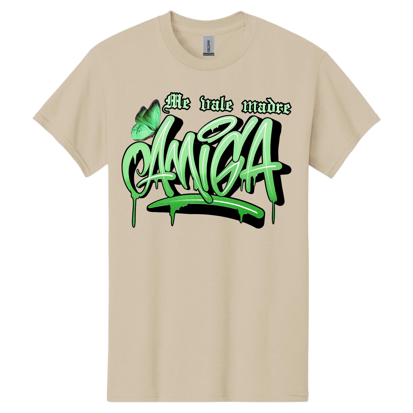 Amiga green logo shirt