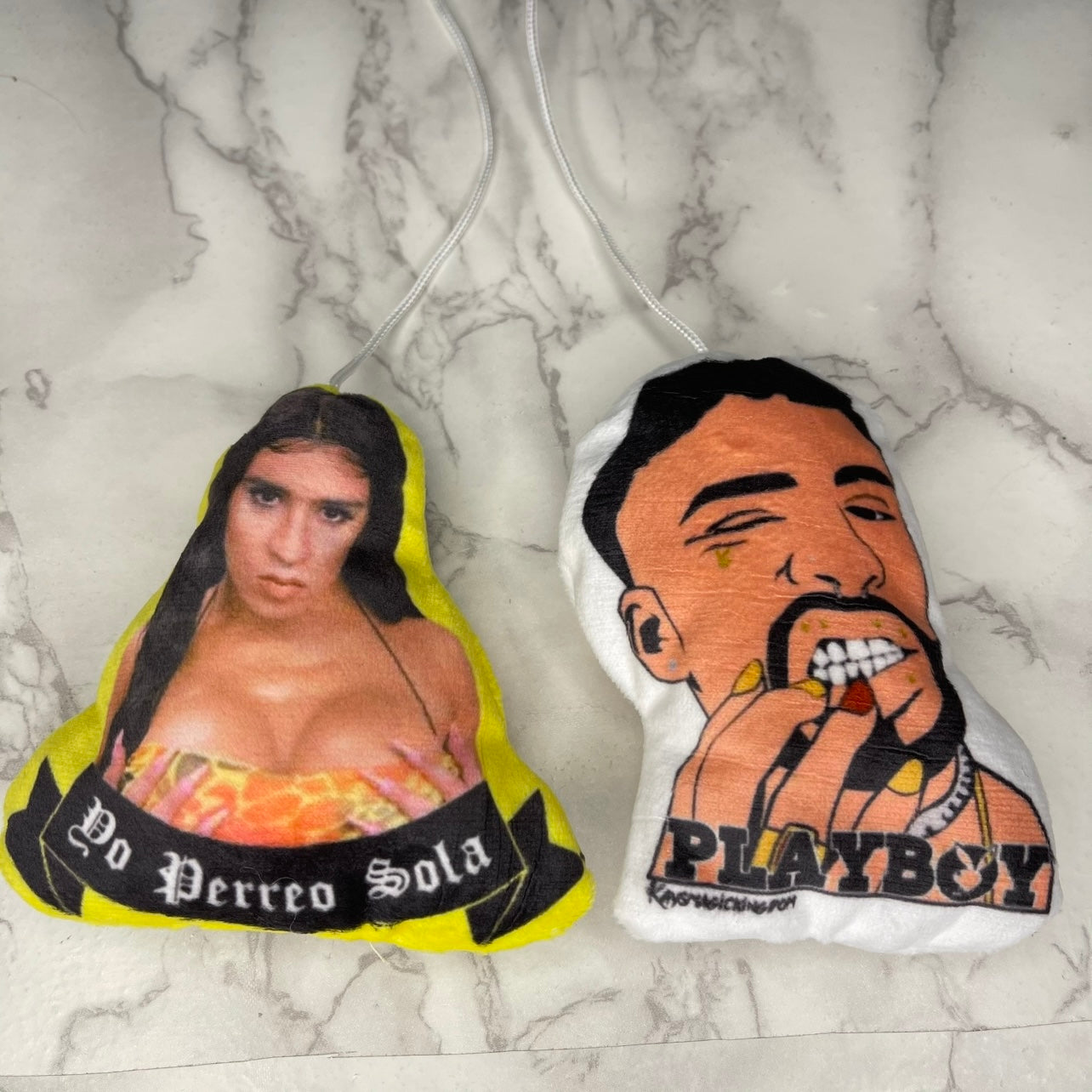 Perreo & Playboy Mirror Hanger